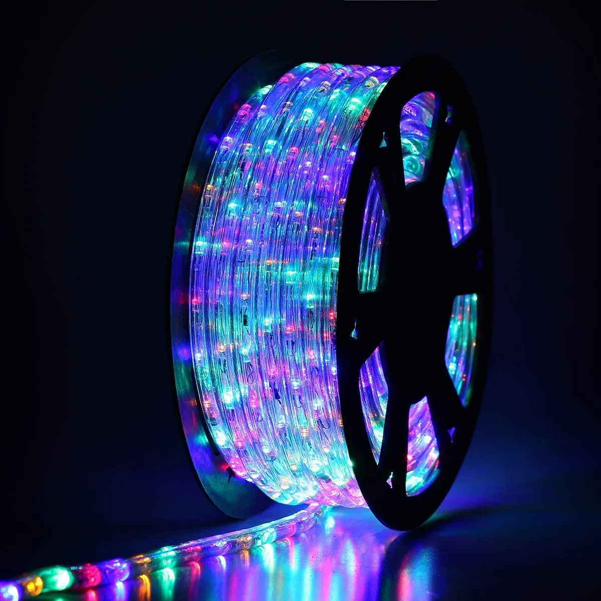 Buyagn 100Ft LED Rope Lights, Cuttable &amp; Connectable Outdoor String Lights Wa...