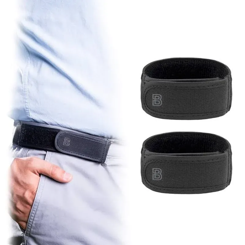 BeltBro Titan No Buckle Elastic Belt For Men — Fits 1.5 Inch Belt Loops, Comfort