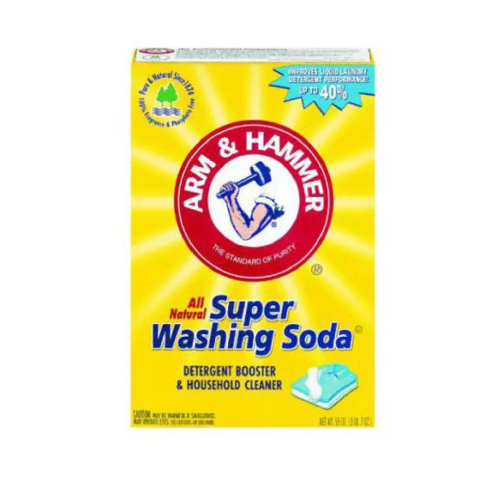 Arm &amp; Hammer™ Super Washing Soda Powder Laundry Detergent Booster - 55 oz.