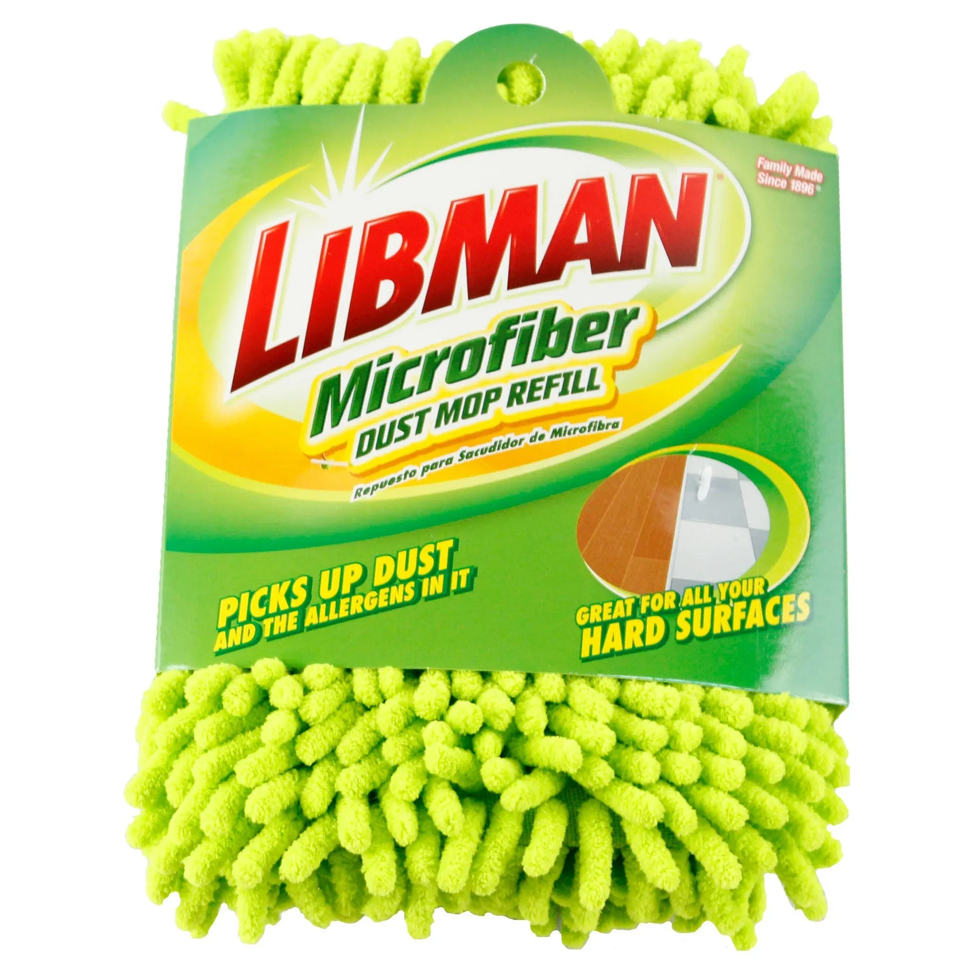 Libman Dust Mop Refill, Microfiber