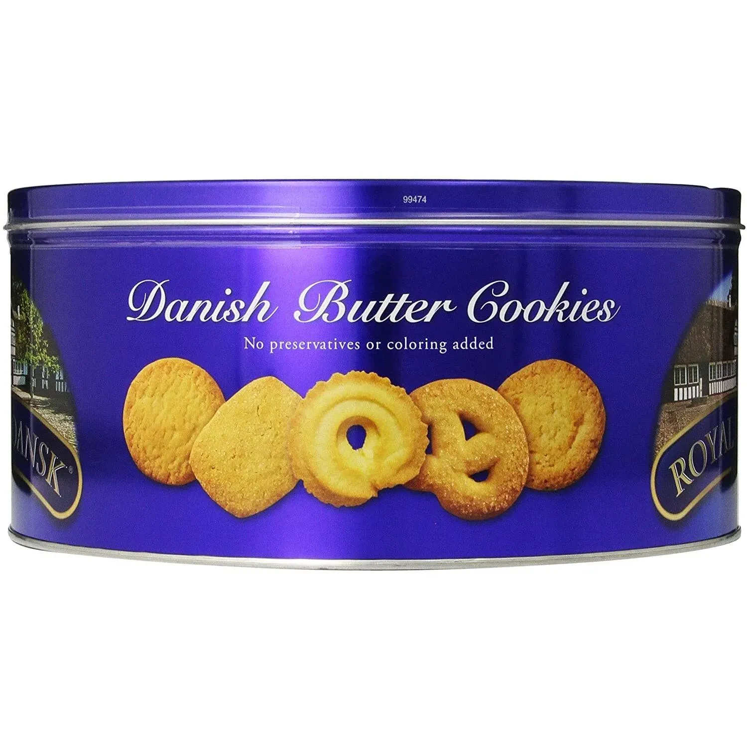 Bisca Danish Butter Cookie Assortment 80 Ounce 5lb