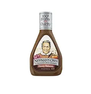 Newman's Own Creamy Balsamic Salad Dressing (Pack of 3) 16 oz Bottles