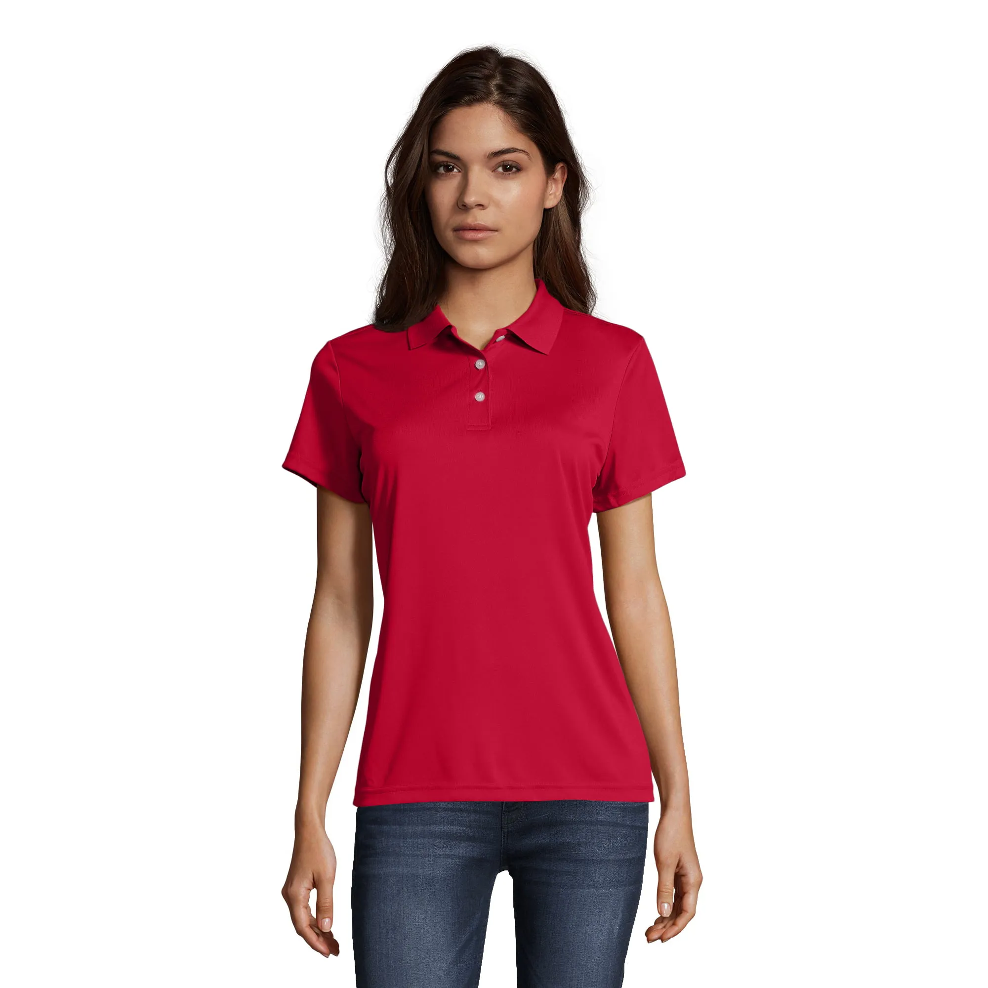 Hanes Women's Cooldri Short Sleeve Performance Polo Shirt, Sizes S-XXXL