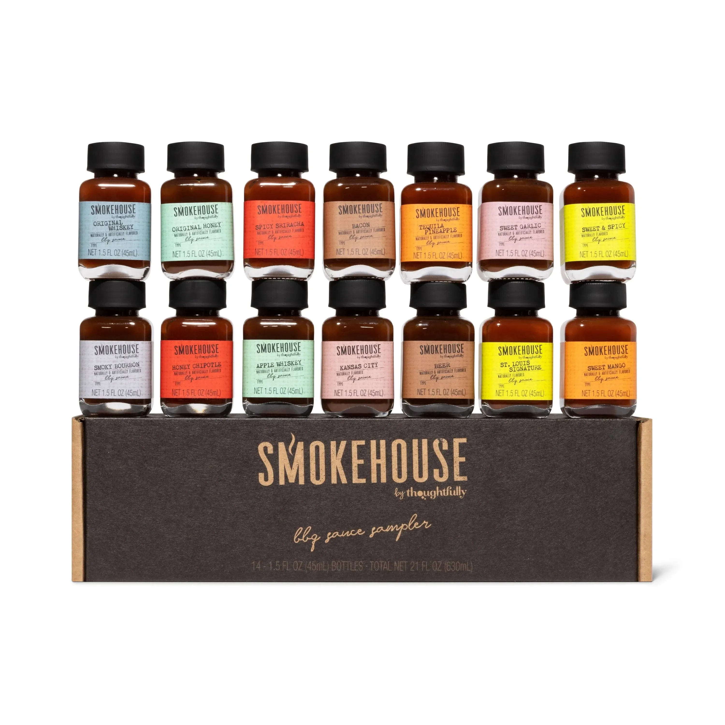 Smokehouse Gourmet BBQ Sauce Sampler Variety Pack Gift Set