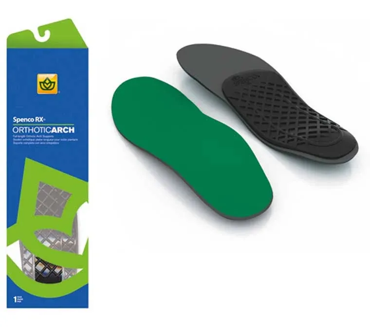 Spenco RX Orthotic Arch Supports, Full Orthotic - 1