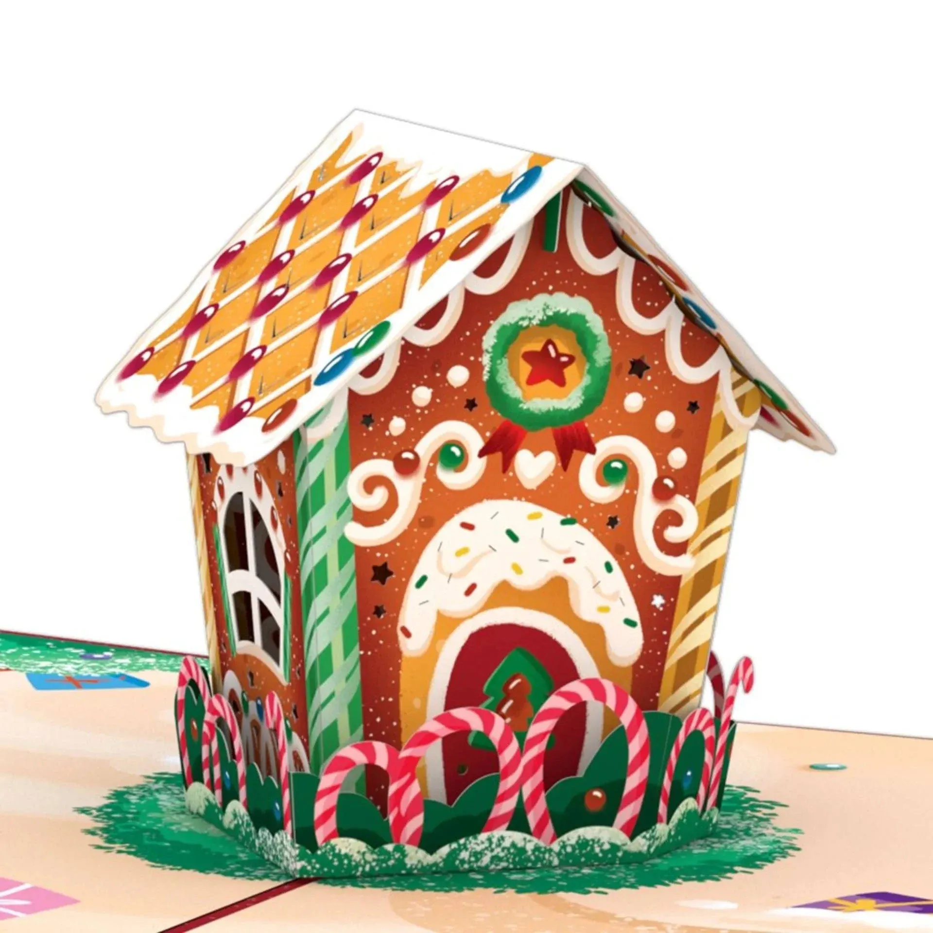 Lovepop Gingerbread House Pop-Up Card