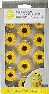 Wilton Sunflower Icing Decorations