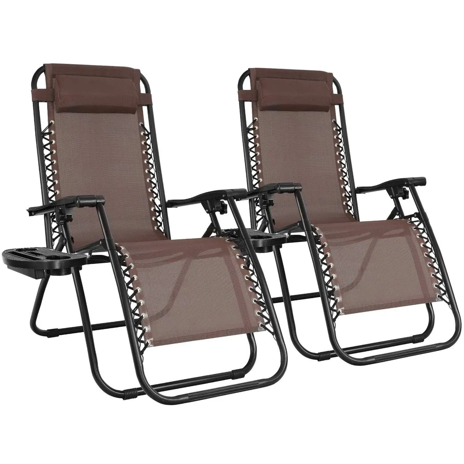 Flamaker Patio Zero Gravity Chair Outdoor Folding Lounge Chair Recliners ...