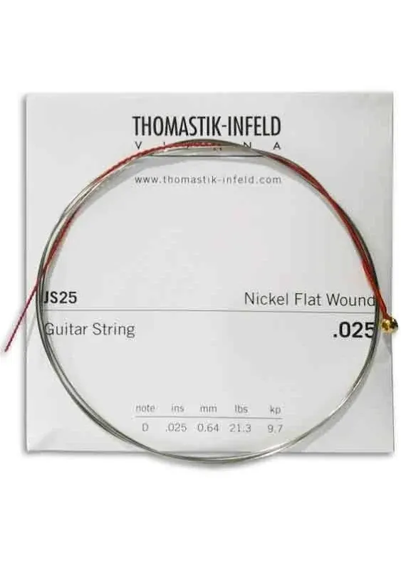 Thomastik-Infeld	JS111 Jazz Swing Nickel Flat-Wound Guitar Strings - Light (.11 - .47) | Reverb