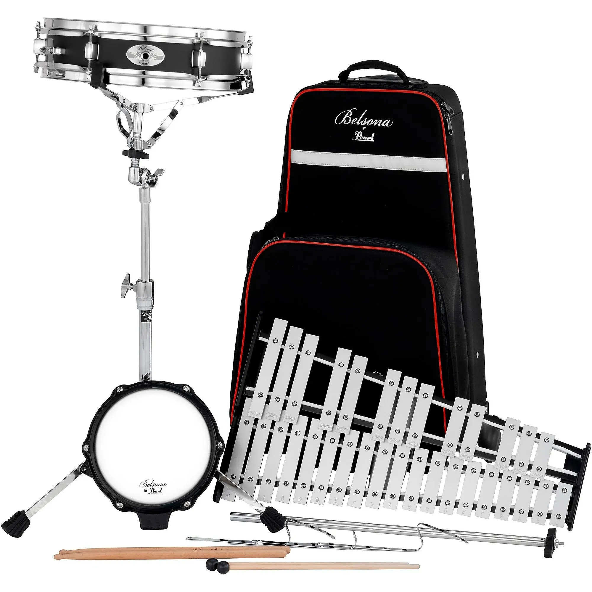 Pearl Belsona Percussion Learning Center w/Rolling Case