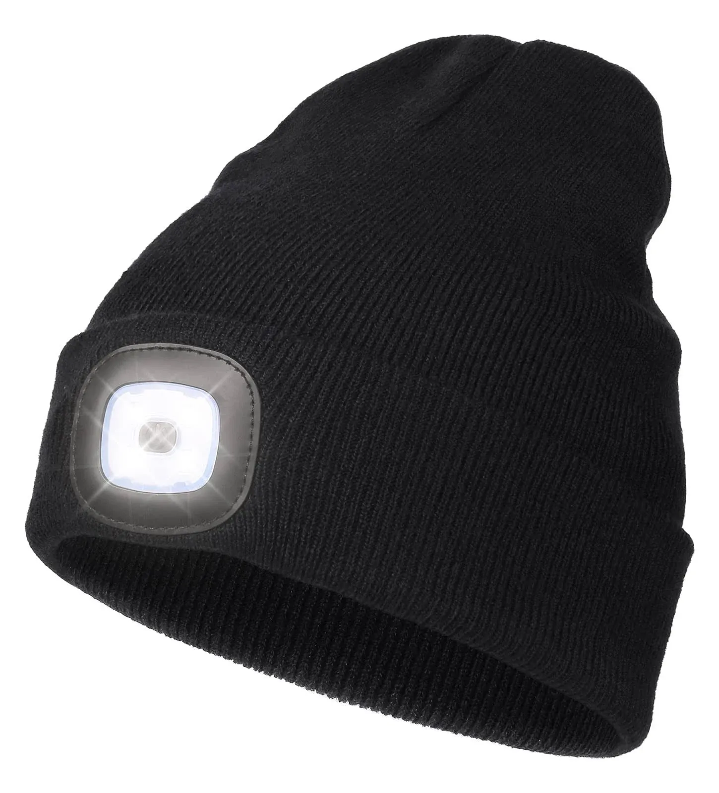 The Green Scissor Headlamp Beanie (Grey)