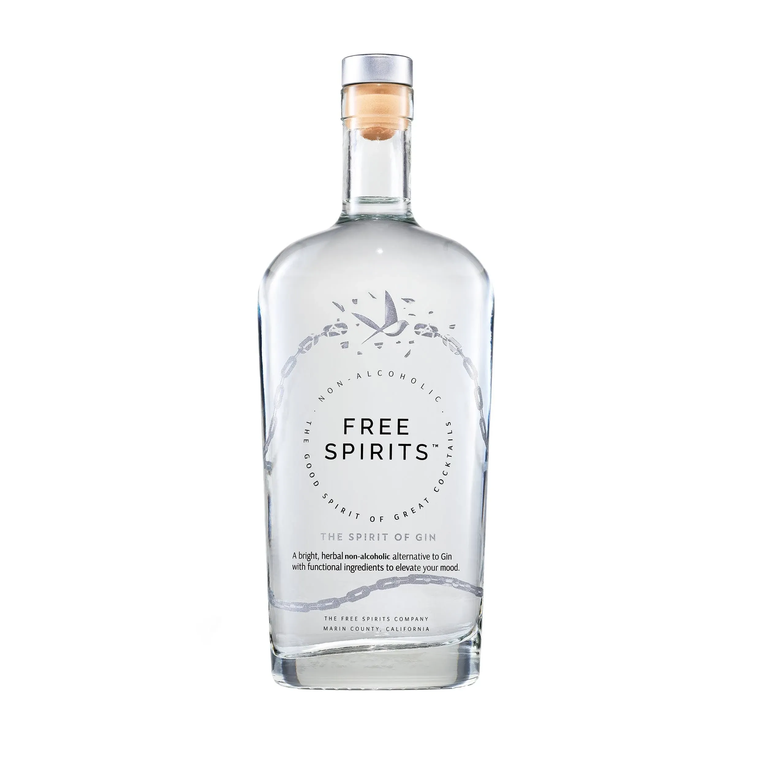 Free Spirits - The Spirit of Gin - Non-Alcoholic Spirit