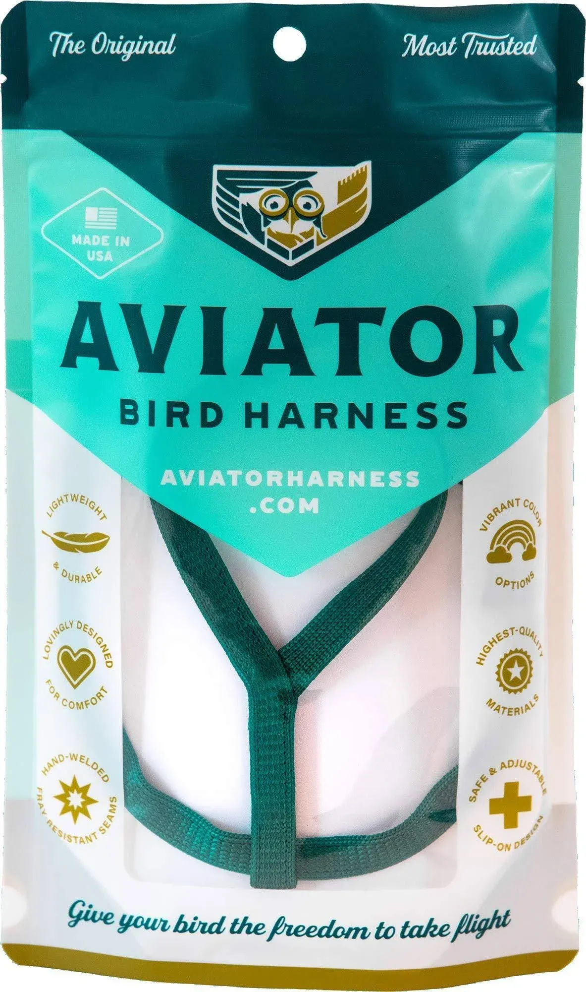 Mini Aviator Harness (Green)