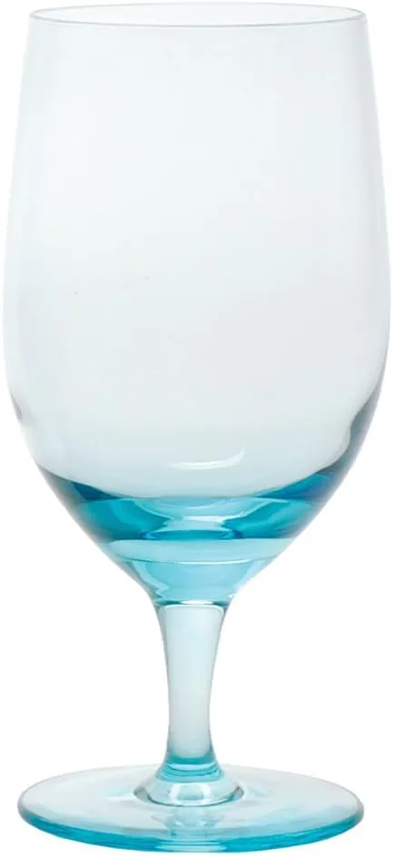 D&V Gala 15 oz. Goblet Color: Aquamarine