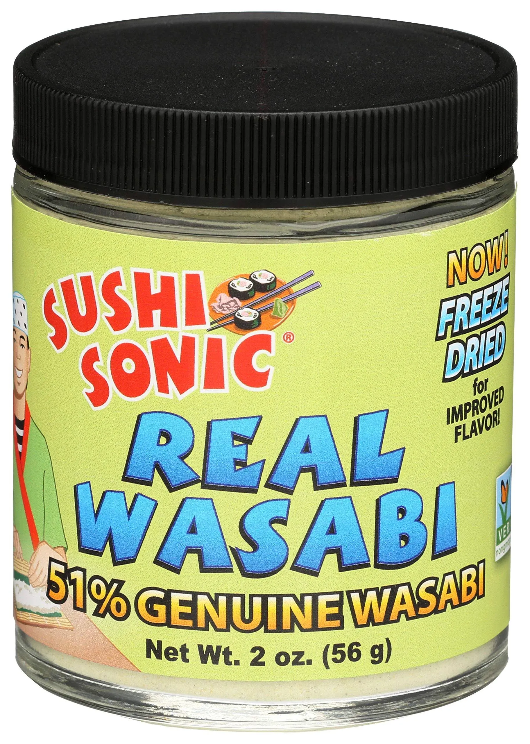 Sushi Sonic Real Wasabi, Freeze Dried - 2 oz