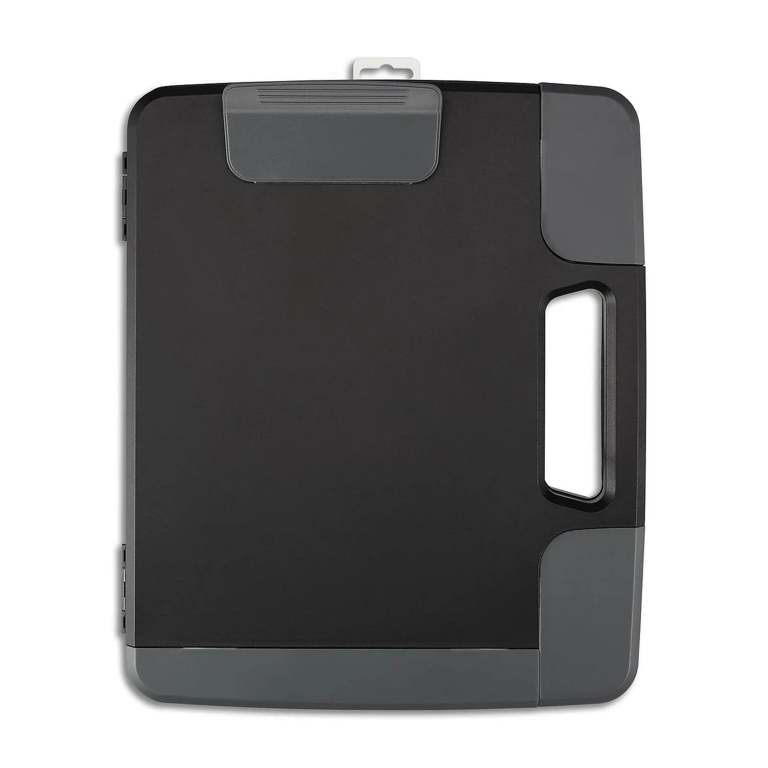 HITOUCH BUSINESS SERVICES Plastic Storage Clipboard Letter Size Black 28541