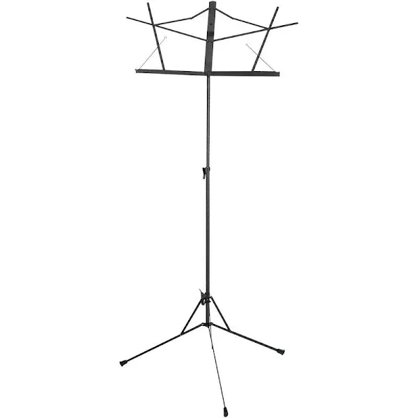 Musician&#039;s Gear Folding Music Stand Black Old Style