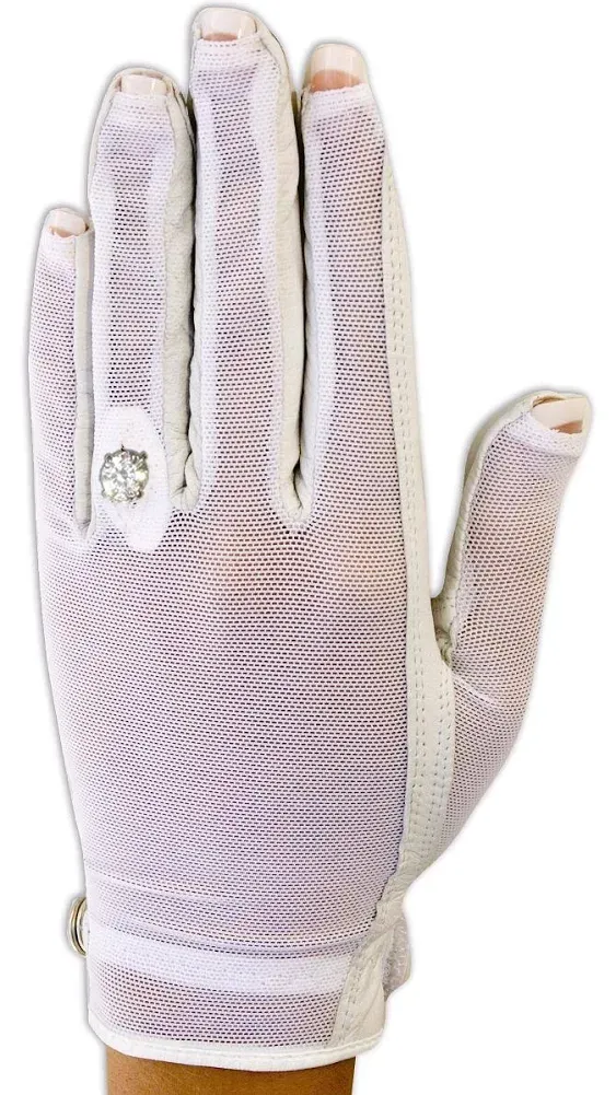 NEW Lady Classic Solar Nail &amp; Ring Womens Golf Glove - Pick the Size