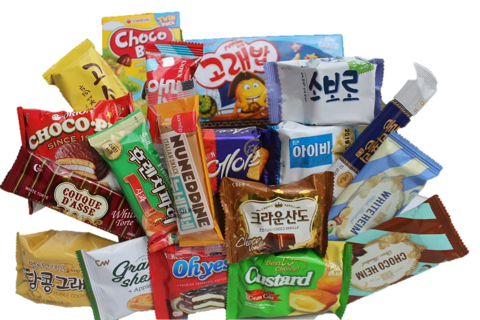 Korean Premium Snack BOX_Assorted Package Popular Deluxe Korean Brand Snacks and ...