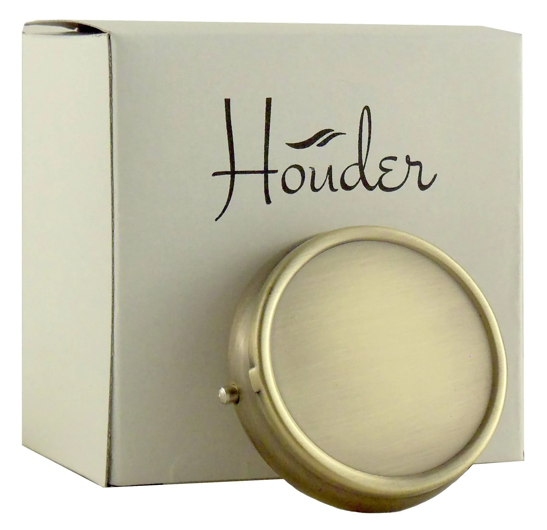 Houder Classy Brass Pill Box - Decorative Pill Case with Gift Box - Carry Your ...