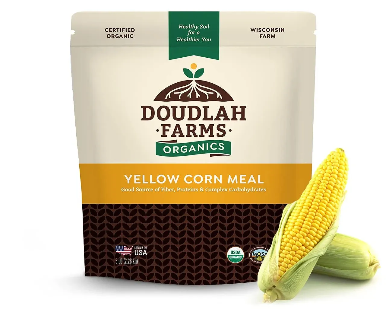 Doudlah Farms Organic Yellow Cornmeal