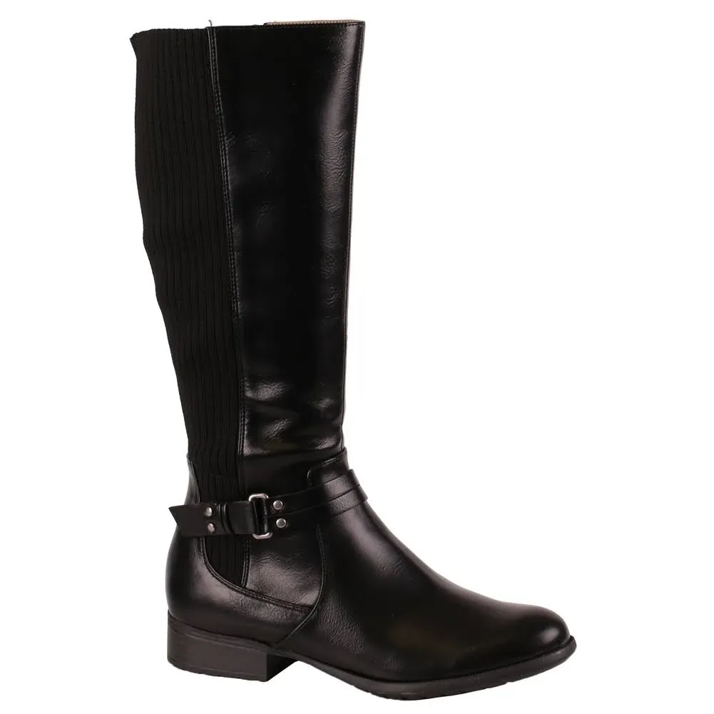 Lifestride Women X-Anita Riding Boot - Black - 7.5M