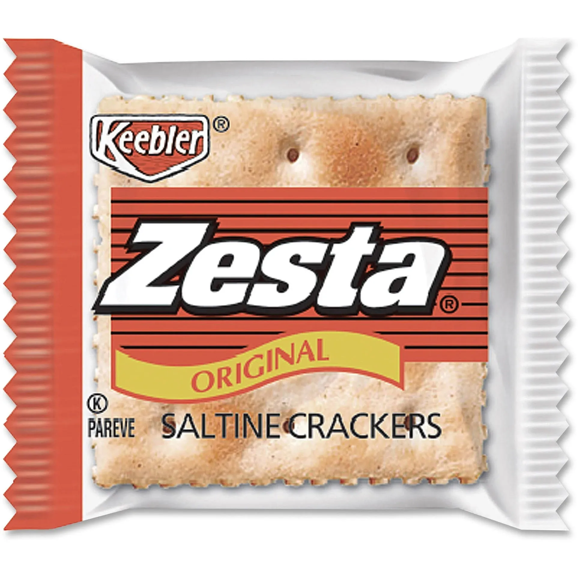 Keebler Zesta Saltine Crackers, 2 Crackers-pack, 500 Packs-carton