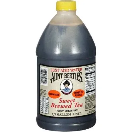 Aunt Bertie's Sweet Brewed Tea Concentrate