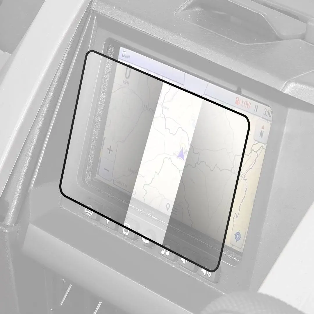 Navigation Display Screen Protector Tempered Glass for Polaris RZR PRO XP