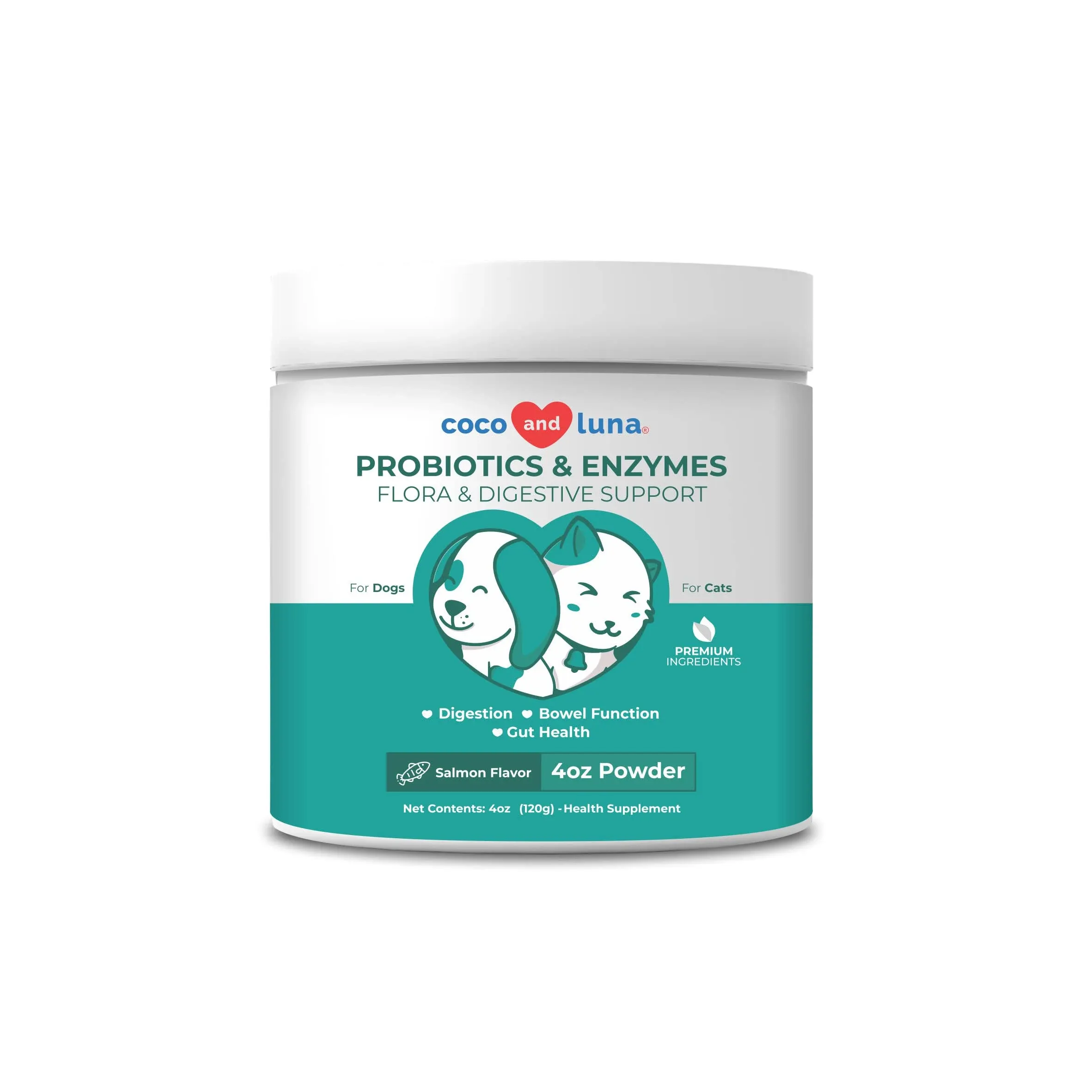 Probiotics for Cats – 4oz Powder