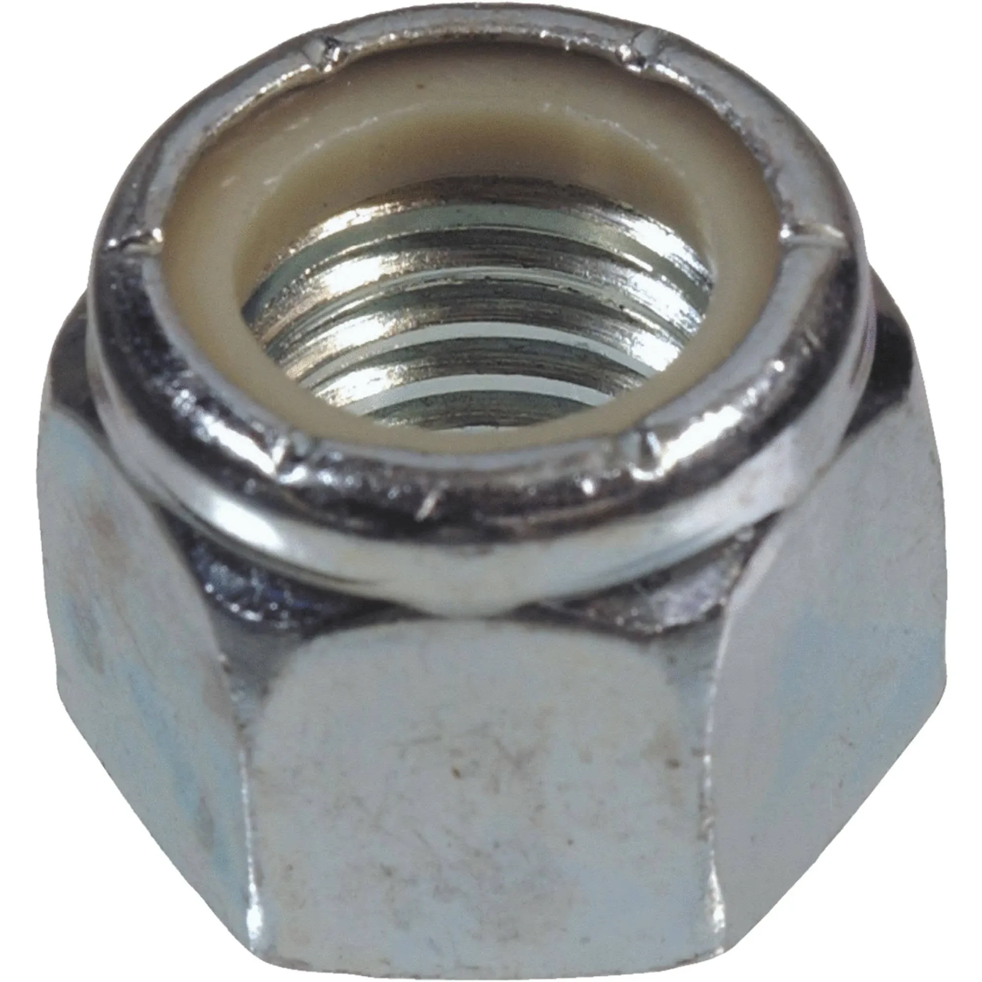 Hillman 180144 Zinc-Plated Steel Fine Thread SAE Nylon Insert Lock Nut #10-32