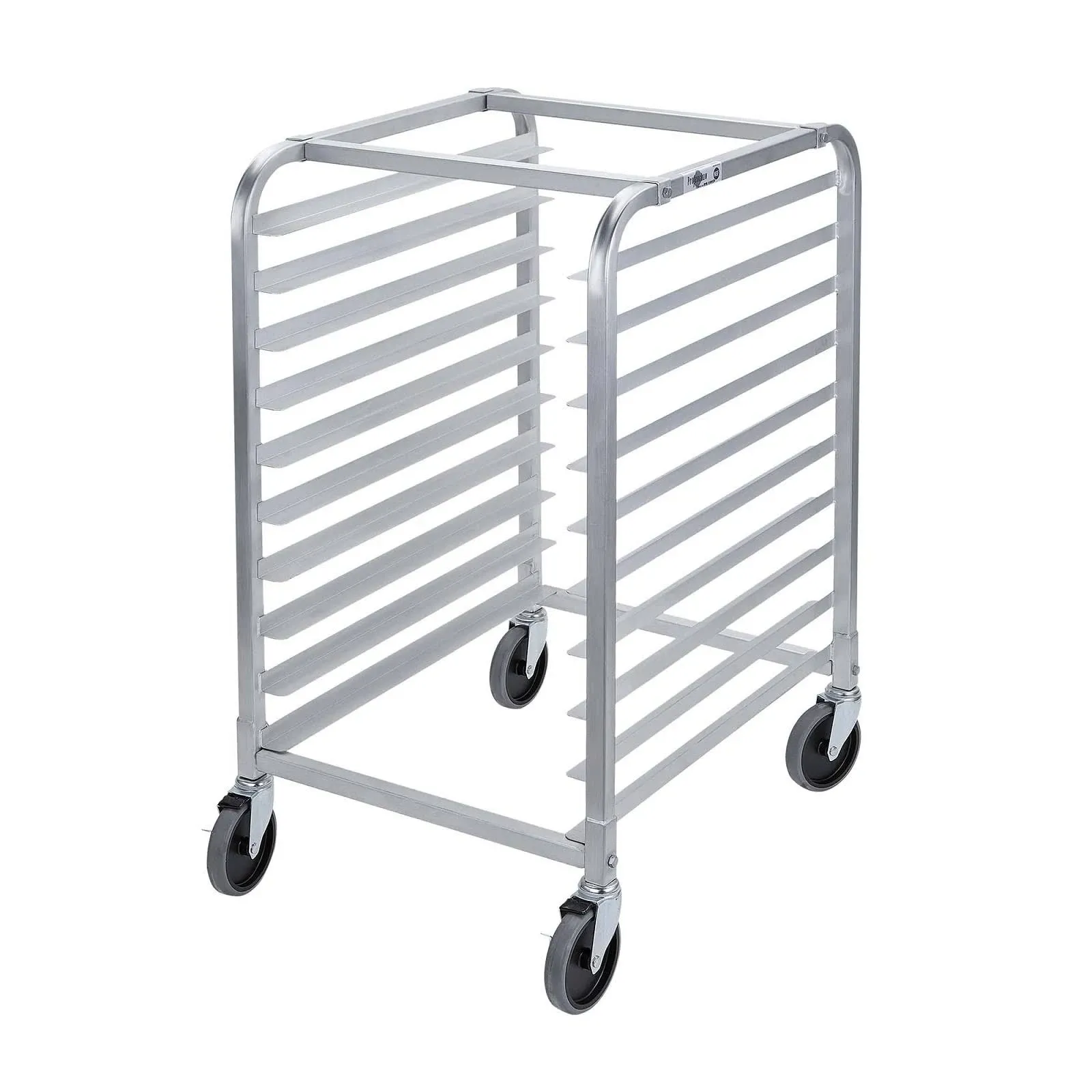 10 Tier Aluminum Racking Trolley With Wheels: Profeeshaw Bun Pan Bakery Rack