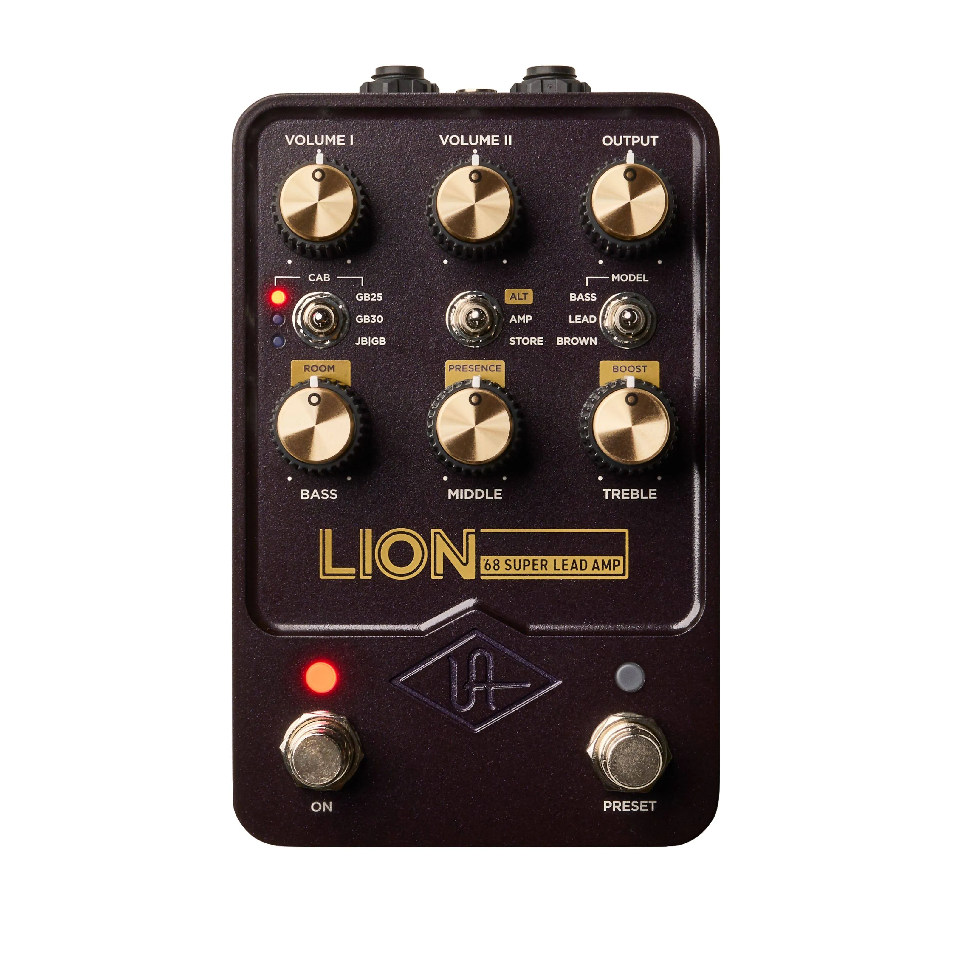 New  Universal Audio UAFX Lion '68 Super Lead Amp Pedal