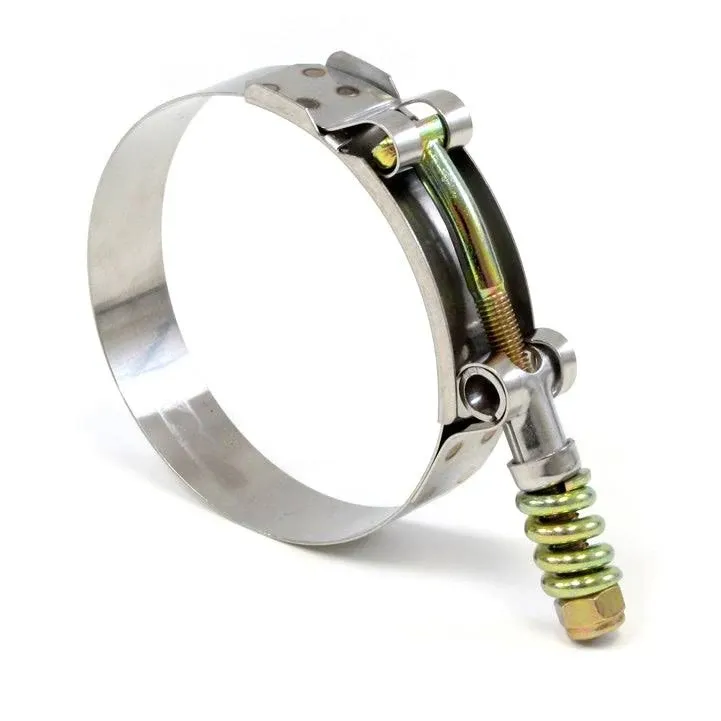 HPS Stainless Steel Spring Loaded T-Bolt Hose Clamp | Universal (SLTC-