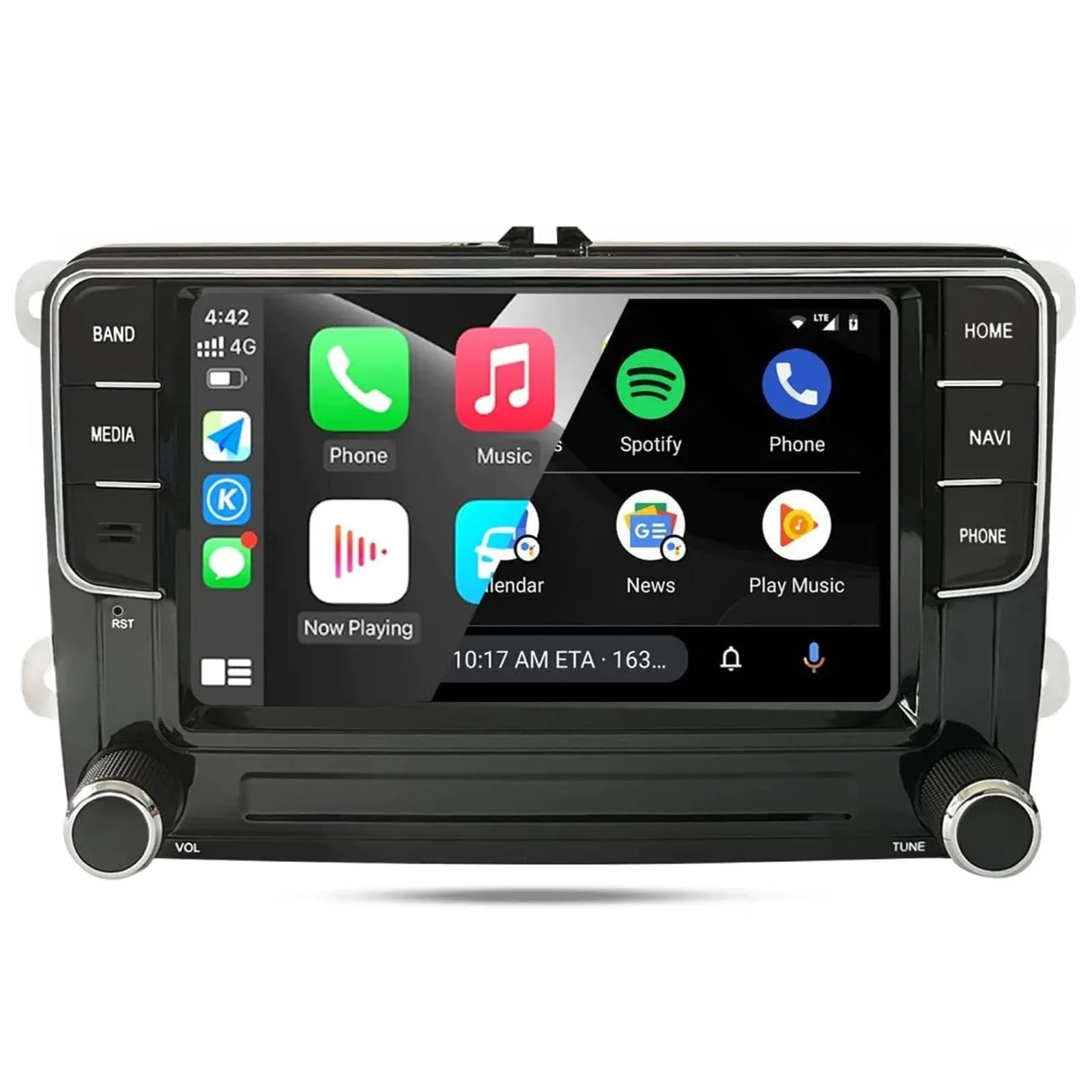 SCUMAXCON 7&#034; Android 11 Car Stereo Radio Wireless Carplay Android Auto 2+32G ...