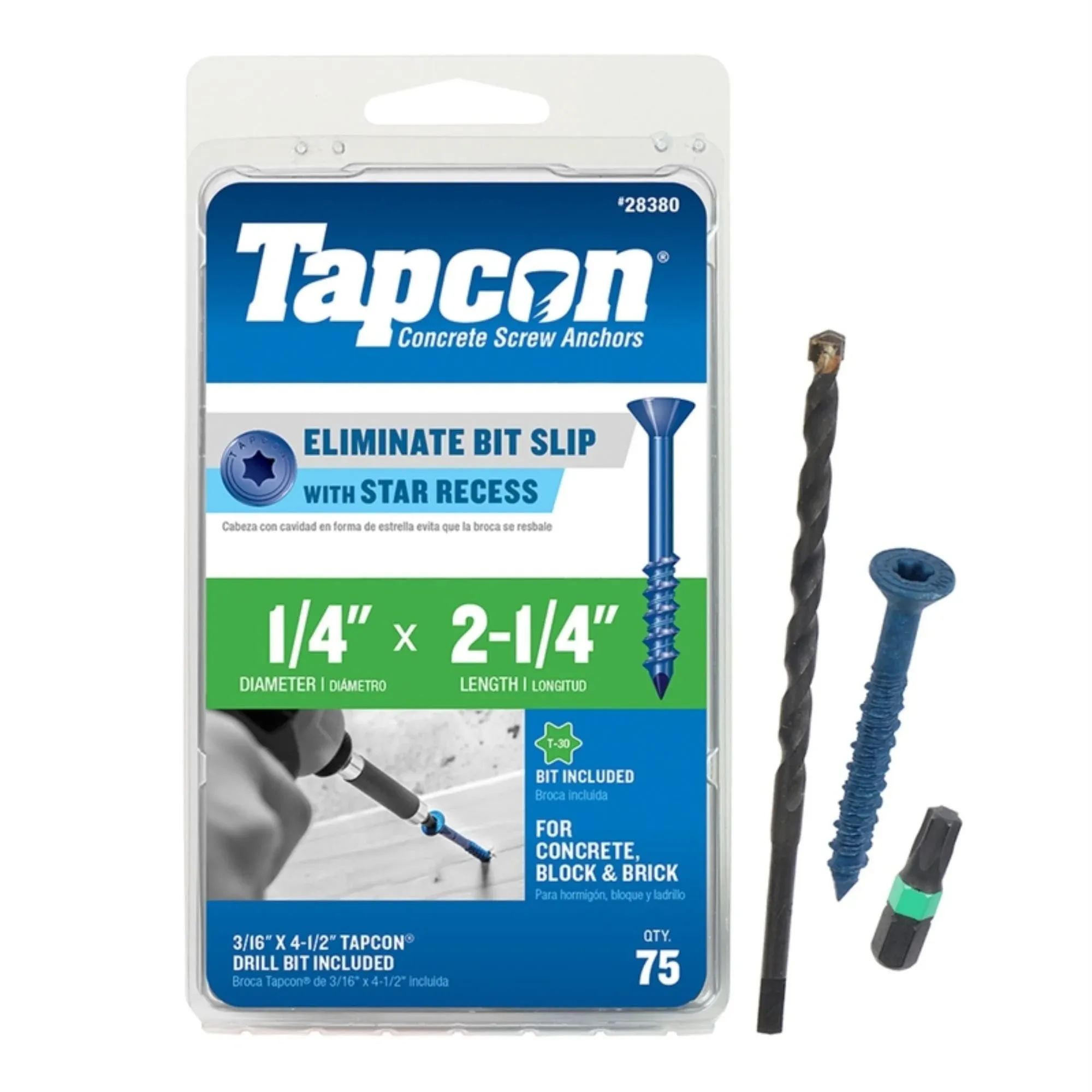 Tapcon Concrete Screw Anchor