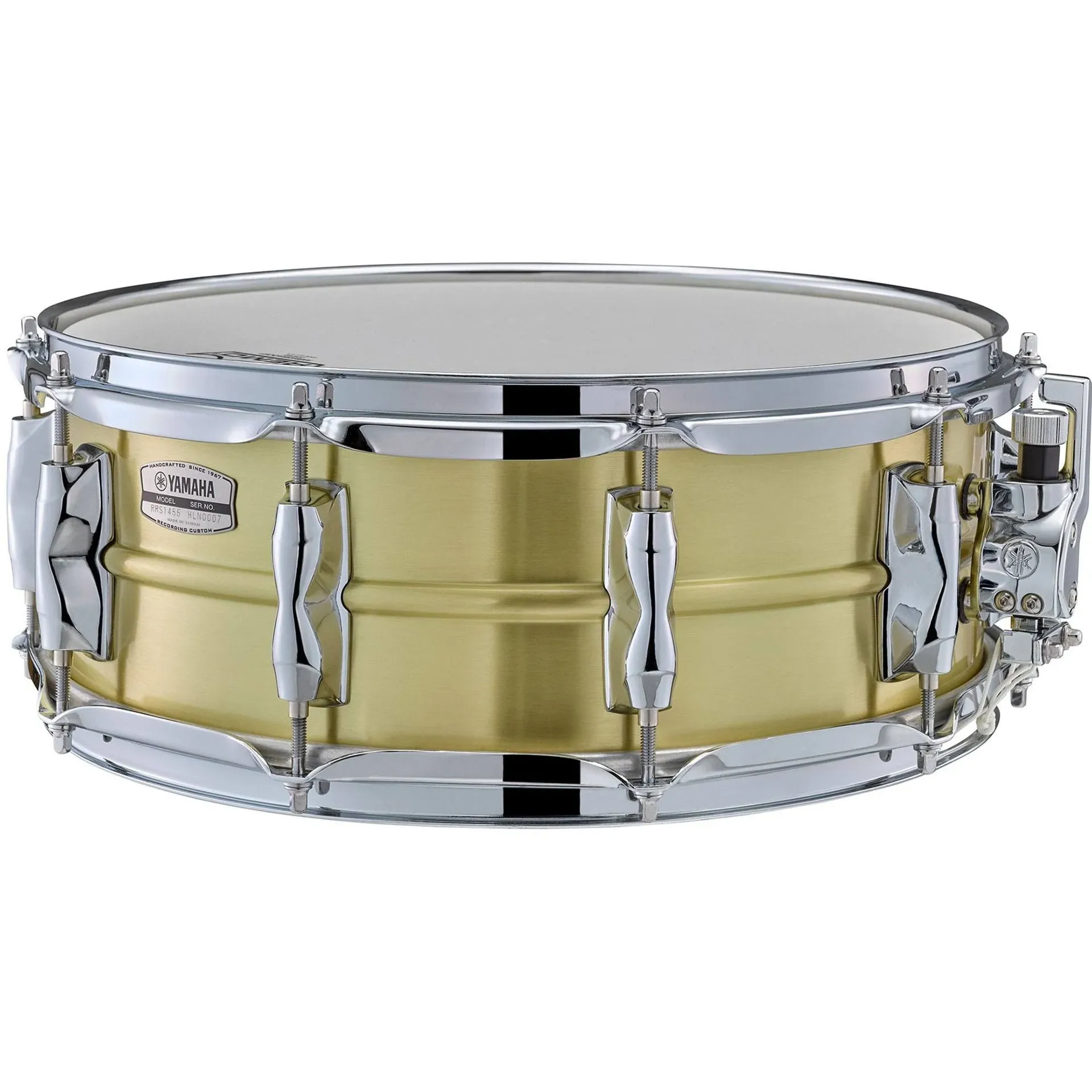 Yamaha RRS-1455 Recording Custom 5.5x14" Brass Snare Drum | Reverb