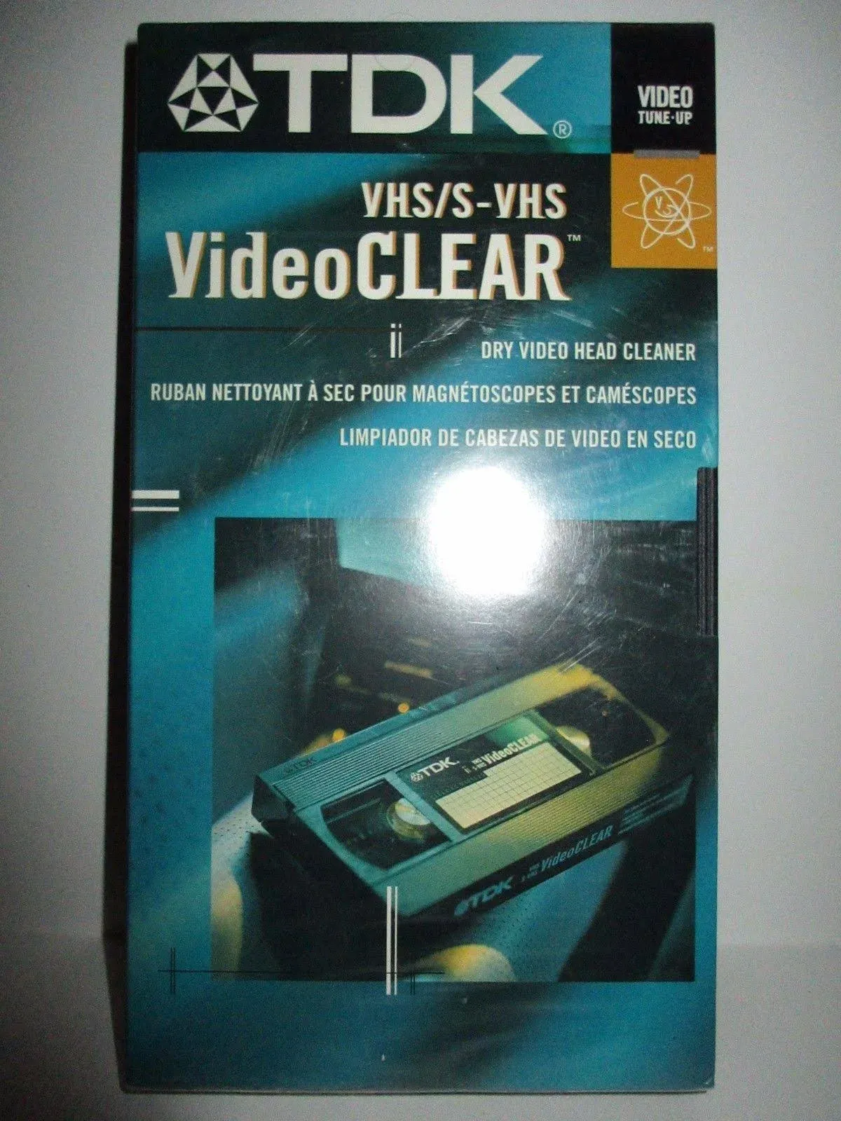 TDK VHS Dry Head Cleaner