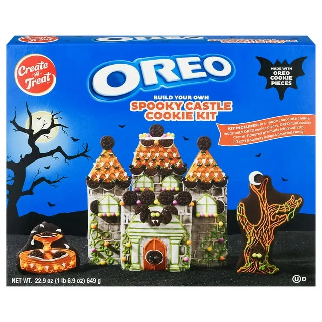 Create-A-Treat OREO Build your own Spooky Castle Cookie Kit