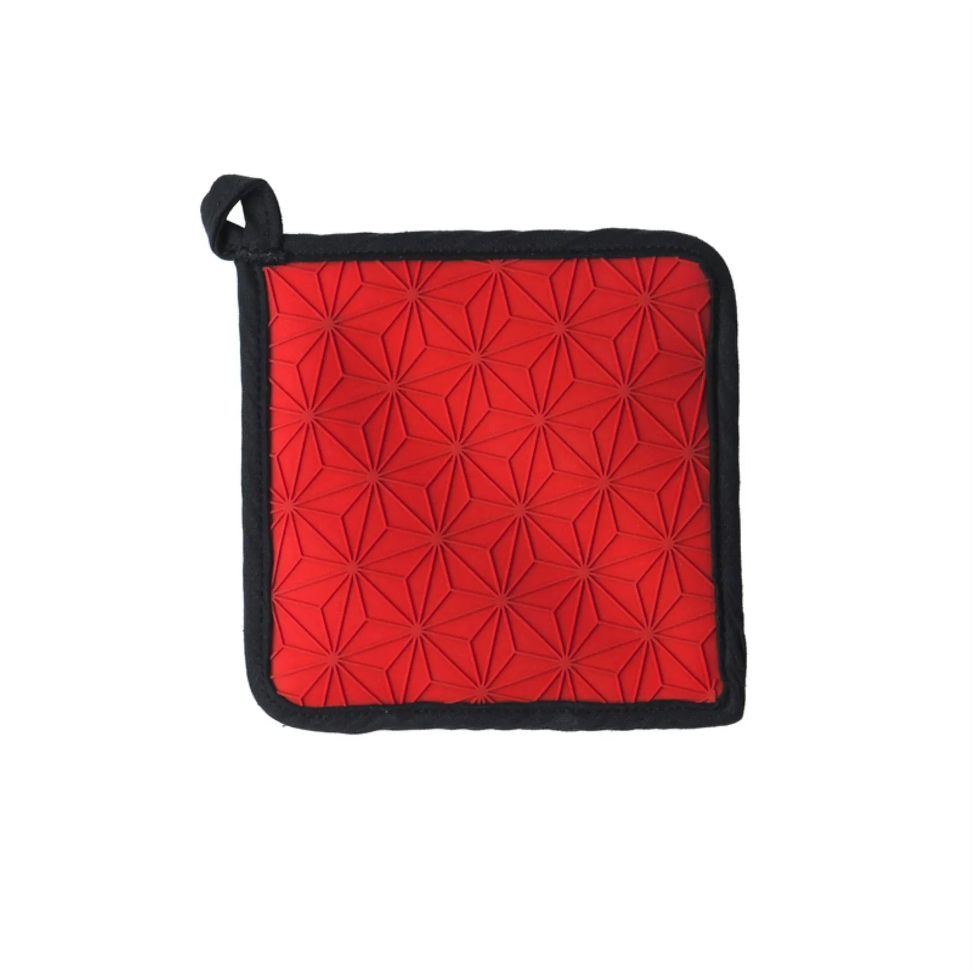 Lodge Red Silicone & Fabric Trivet/Pot Holder