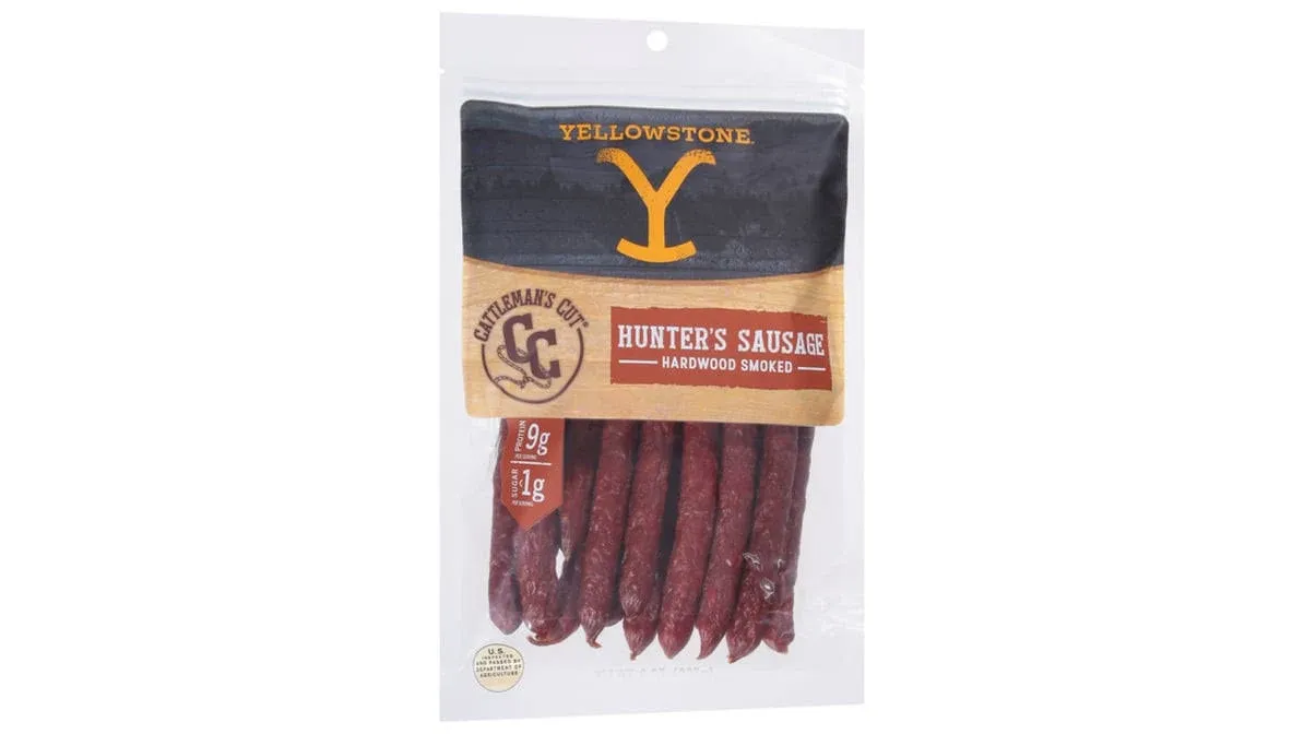 Cattleman's Cut Hunter's Sausage, Hardwood Smoked - 8 oz