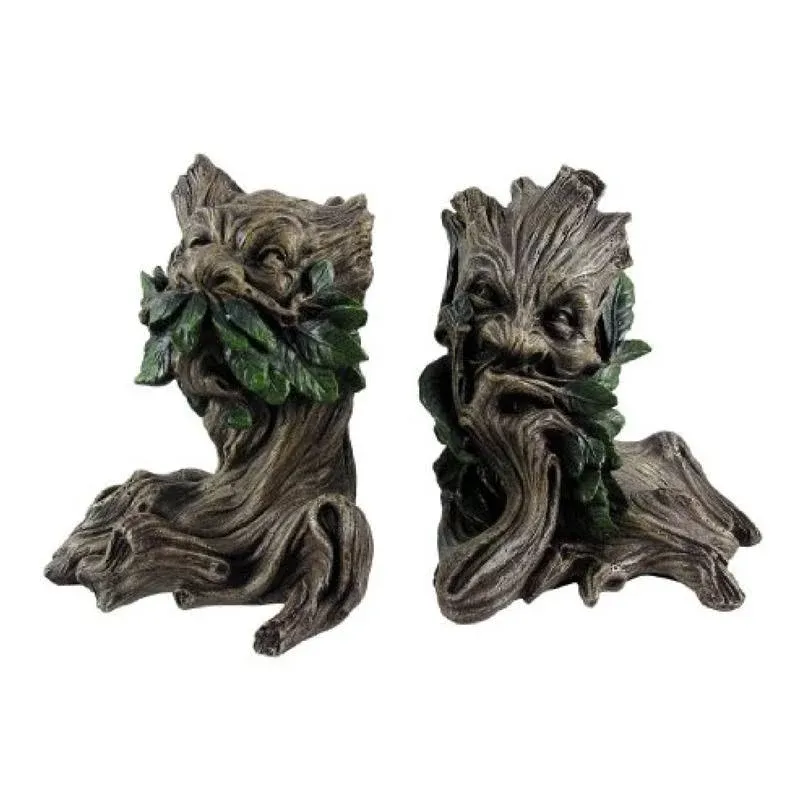 Greenman Bookend Set