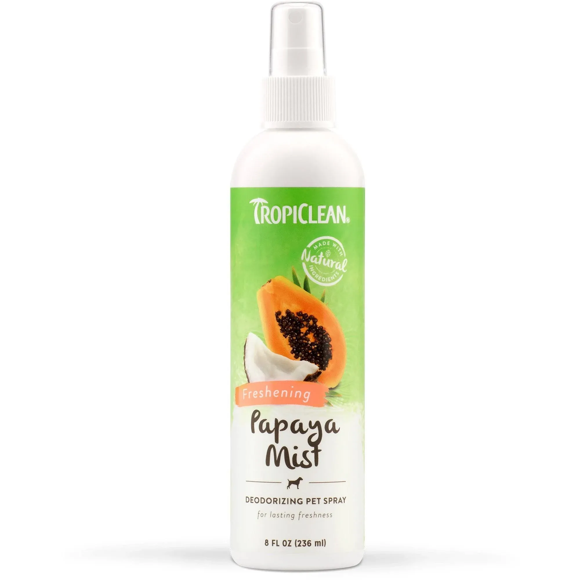 Tropiclean Papaya Mist Deodorizing Pet Spray - 8 oz