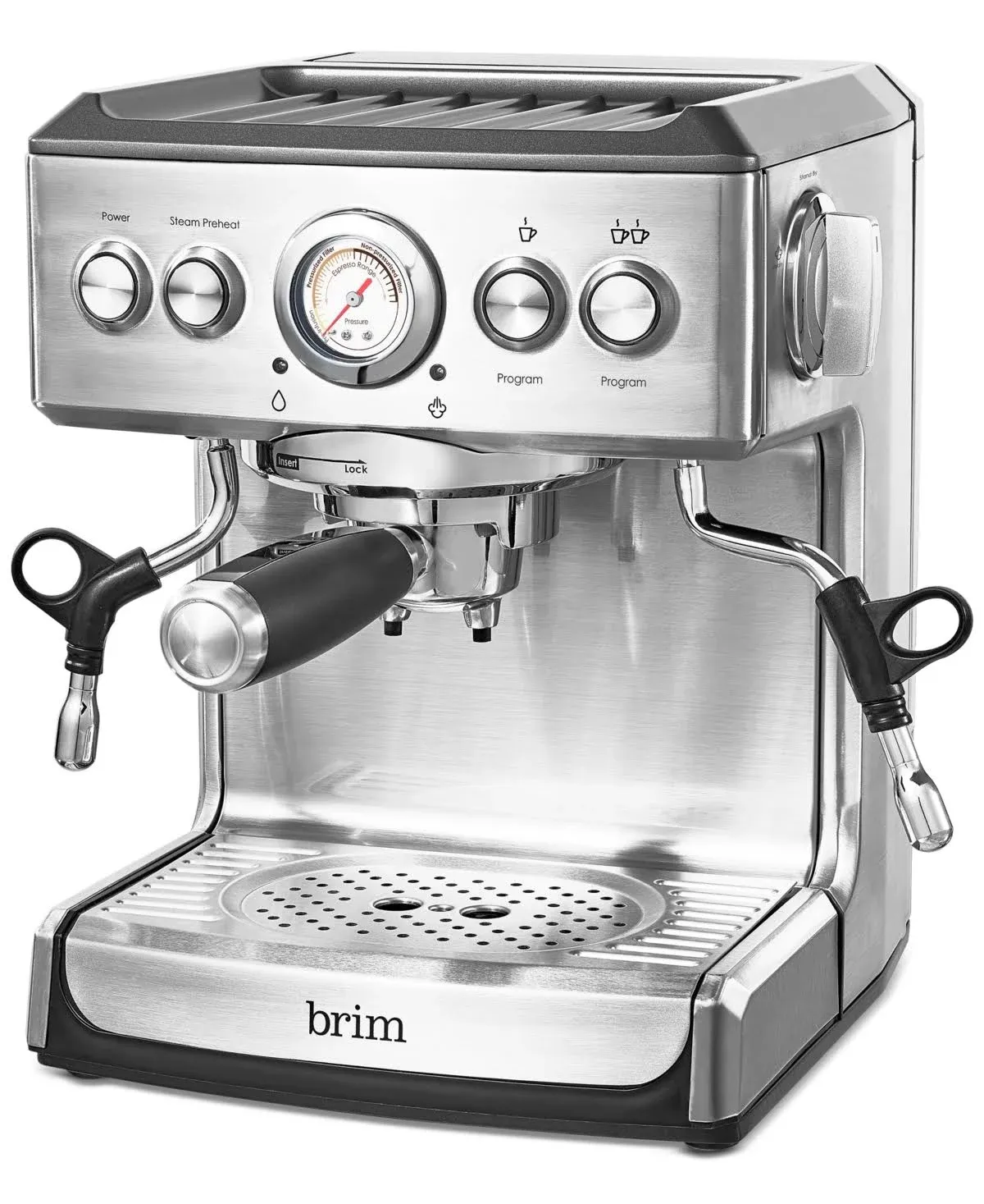 Brim 19 Bar Espresso Machine Maker, Great Condition, Barley Used.