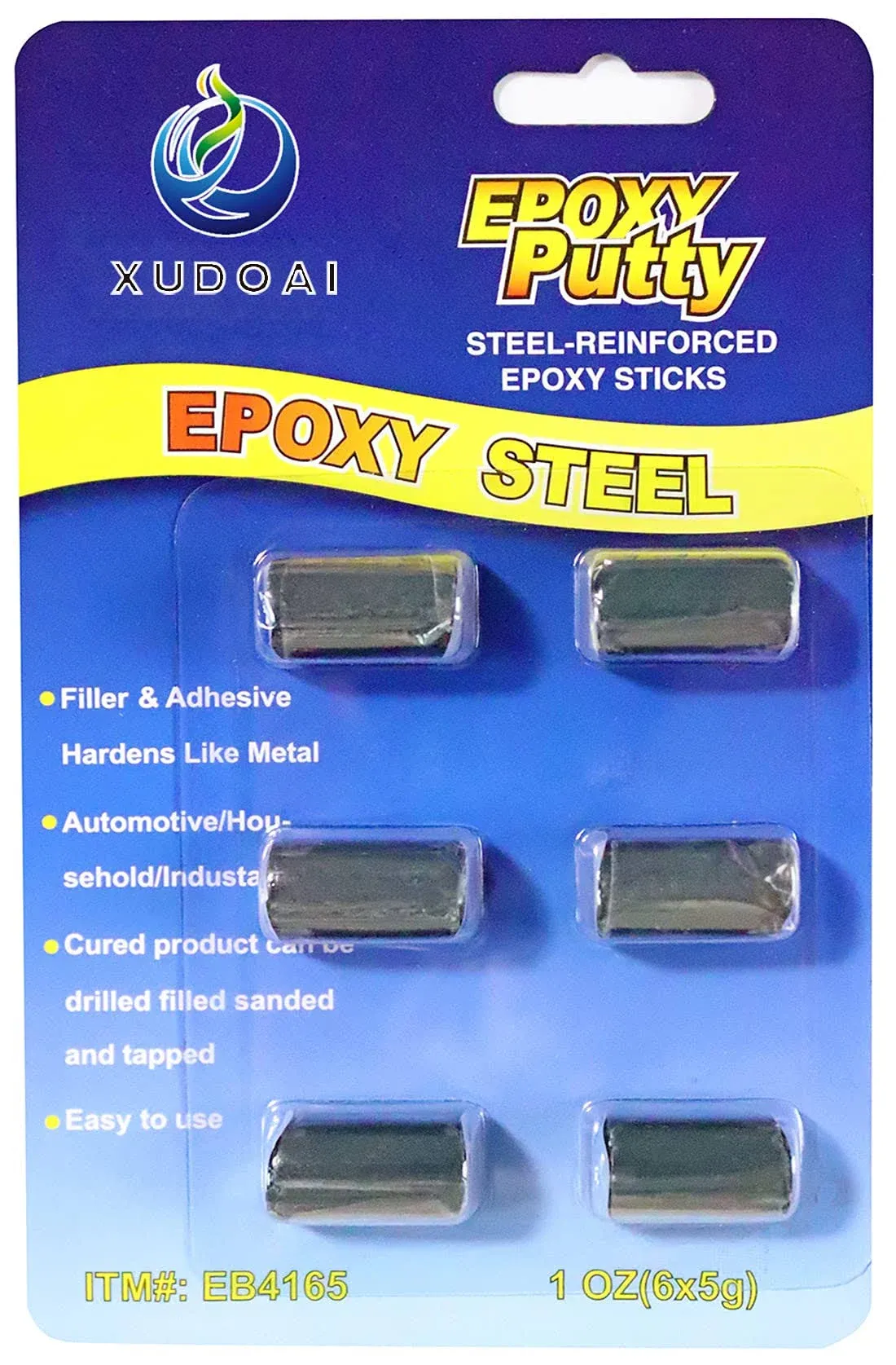 Epoxy Putty Stick, Repair Epoxy Glue Metal, Plastic, Glass, Ceramic Multi-Purpose ...