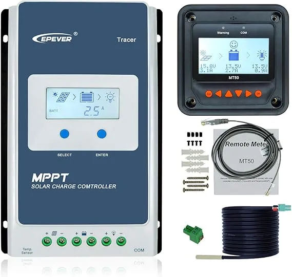 Epever MPPT Solar Charge Controller 40A 30A Battery Panel Solar Regulator 12/24V  | eBay