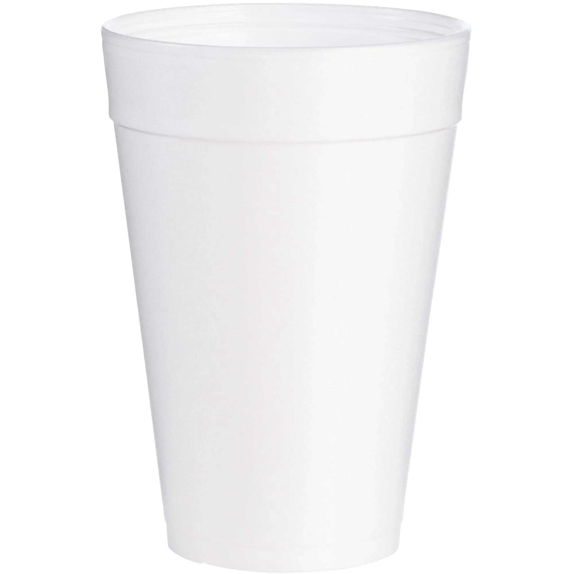 Dart White Foam Drink Cups, 32 oz., 500/Carton