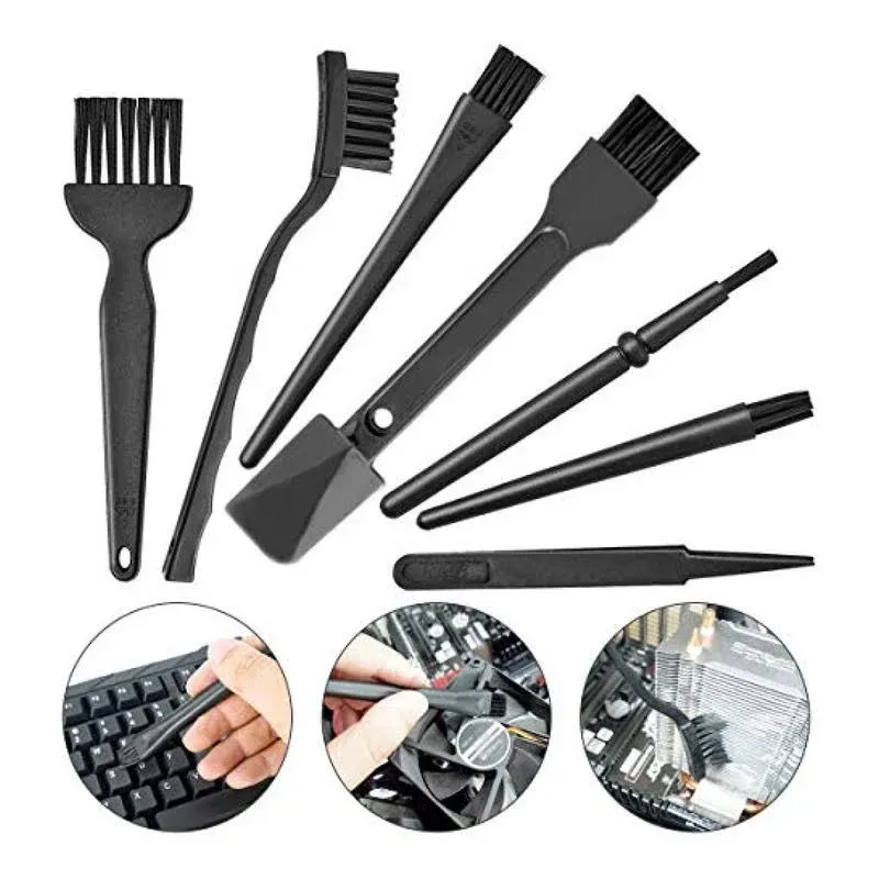 Small Portable Nylon Anti Static Brushes Electronics Computer Keyboard Laptop Cl