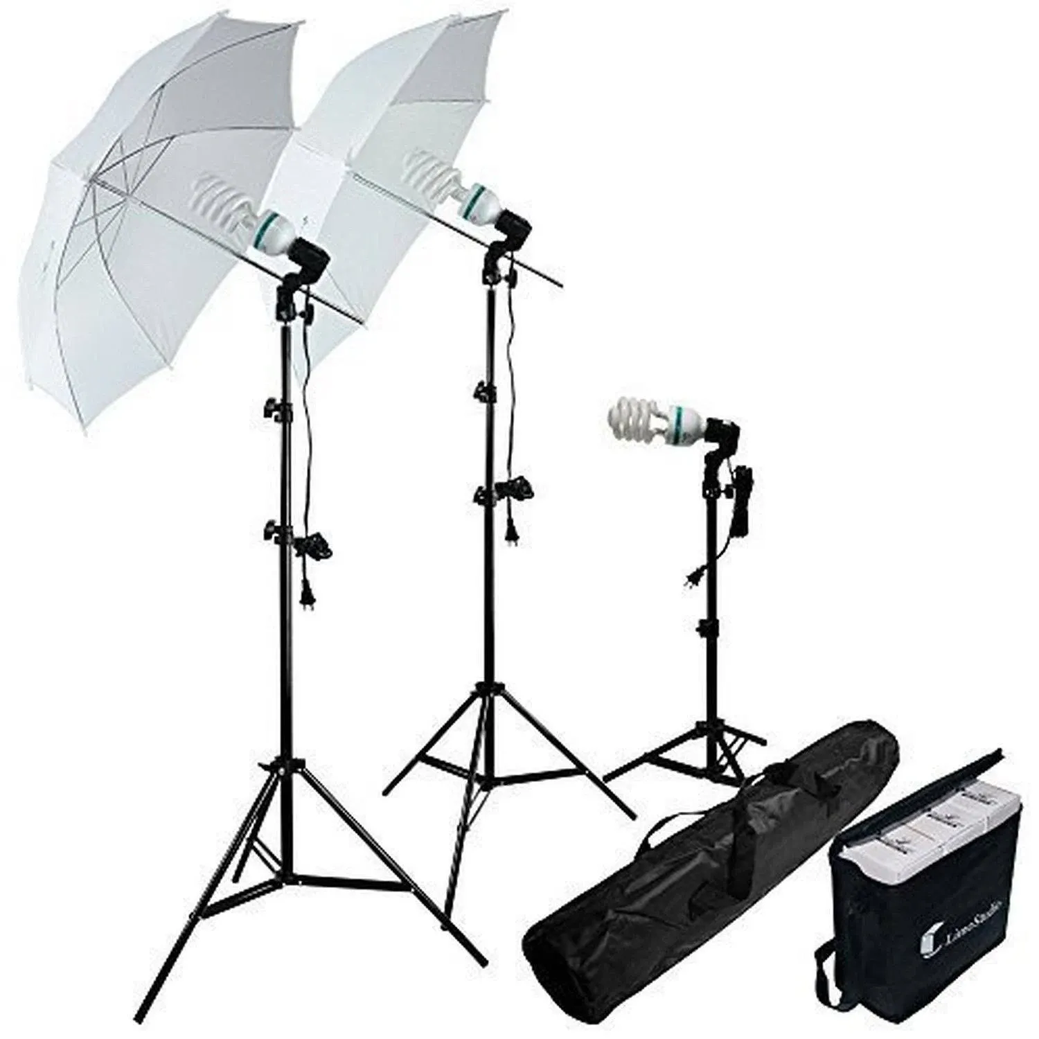 LimoStudio Photography Photo Portrait Studio 600W Day Light Umbrella Continuous ...