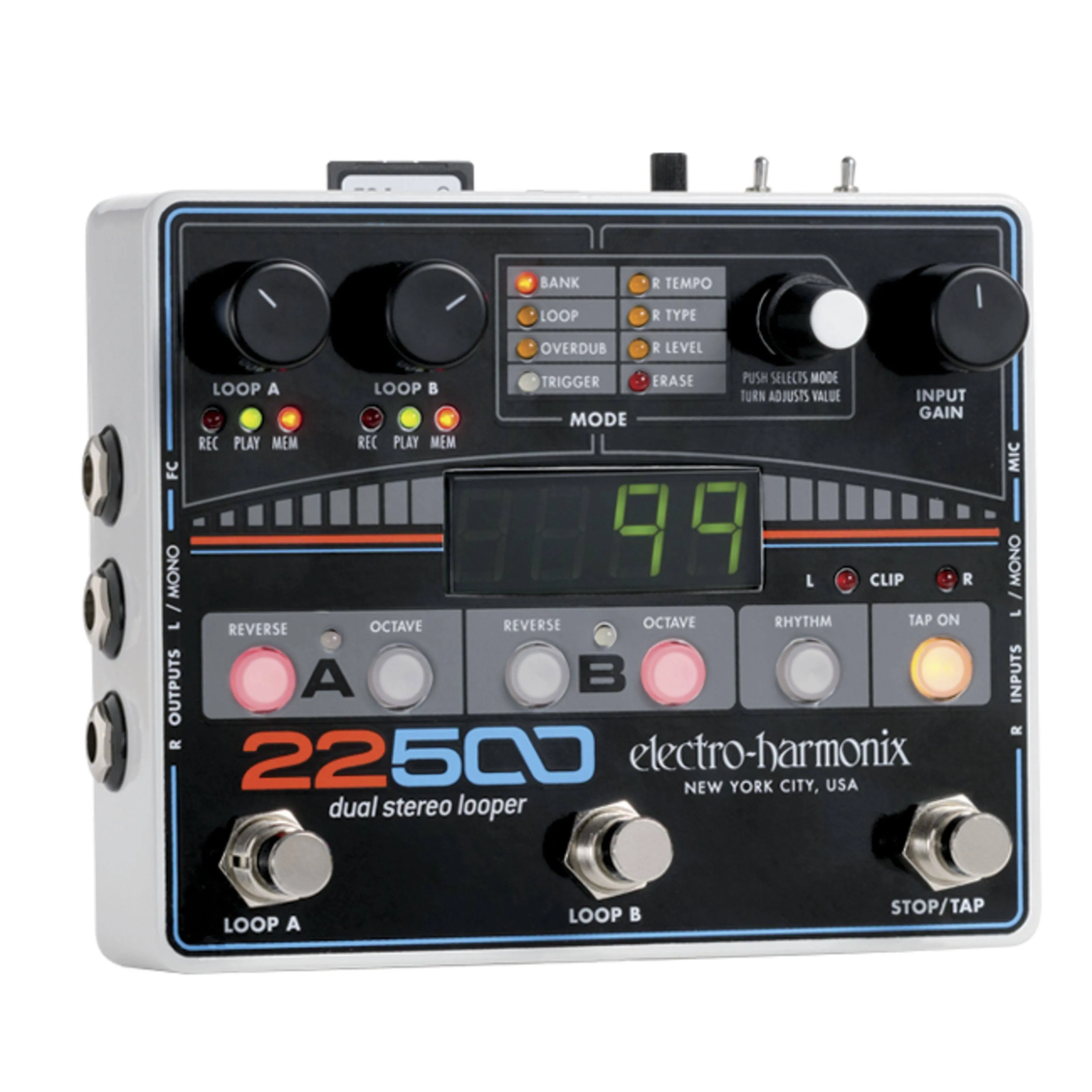 Electro Harmonix 22500 Dual Stereo Looper Pedal